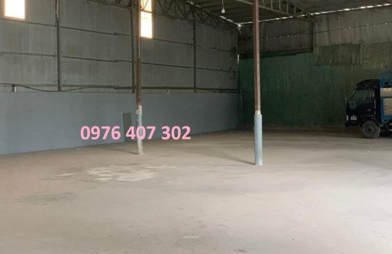 Cho thuê kho hàng rộng 620m2 xe Container ra vào tại Tân Kỳ Tân Quý