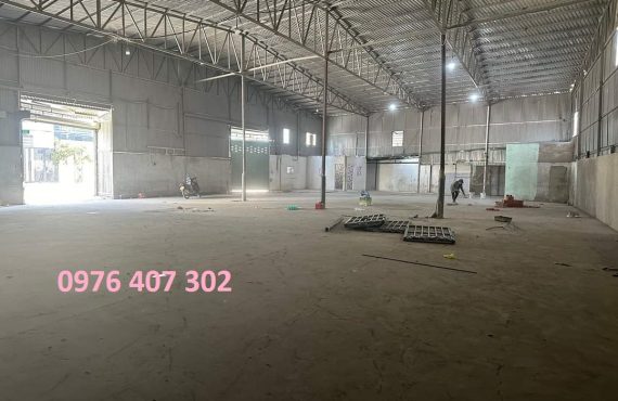 Cho thuê kho hàng rộng 620m2 xe Container ra vào tại Tân Kỳ Tân Quý
