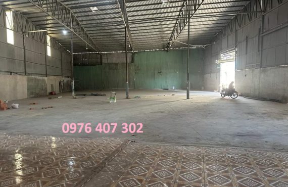 Cho thuê kho hàng rộng 620m2 xe Container ra vào tại Tân Kỳ Tân Quý