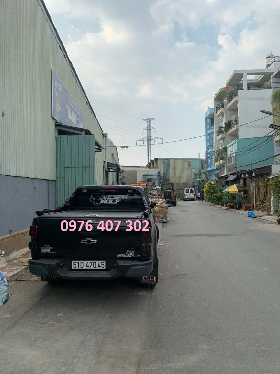 Cho thuê kho hàng rộng 620m2 xe Container ra vào tại Tân Kỳ Tân Quý0